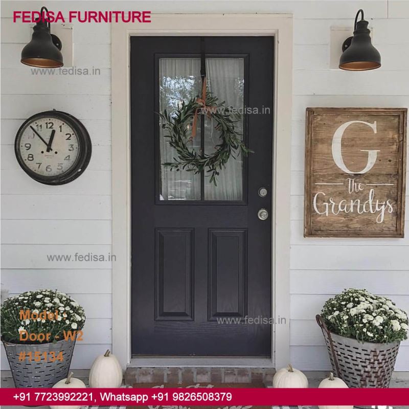 Simple Iron Door Design, Lakdi Ki Chokhat Design Top 50 Modern Wooden Main Door Designs