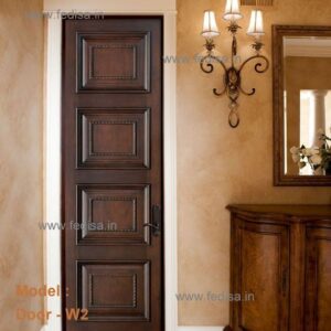 Simple Wooden Door Design, Grill Gate Colour Top 50 Modern Wooden Main Door Designs