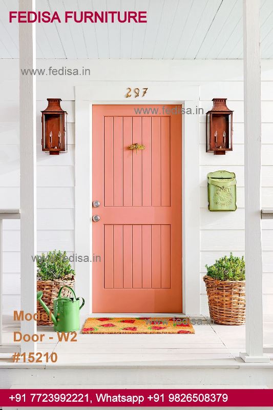 Door Design Price, Jali Door Design With Glass Top 50 Modern Wooden