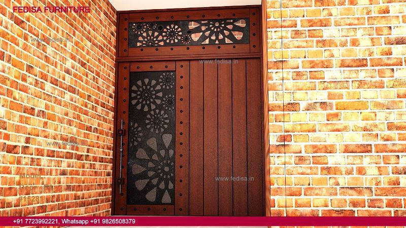 Single Door Iron Gate Design, Main Double Door Designs For Home Top 50 Modern Wooden Main Door Designs