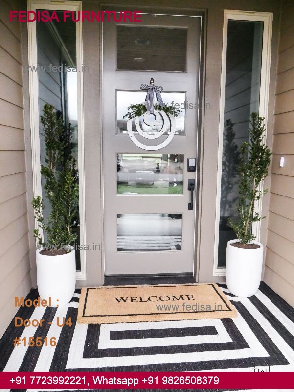 Simple Iron Door Design, Door Ventilation Design Top 50 Modern Wooden Main Door Designs