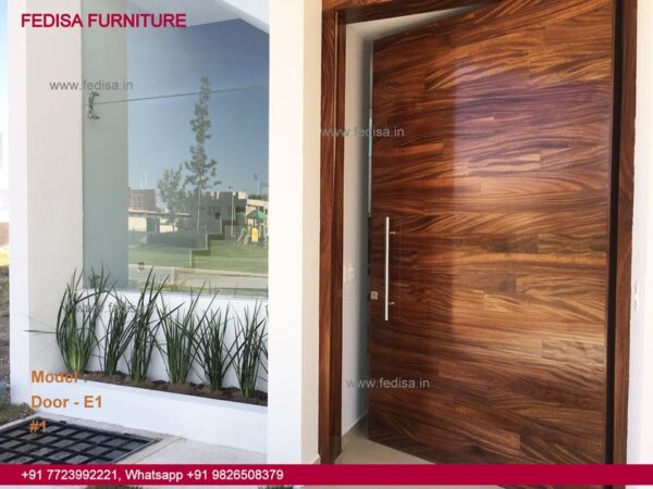 Simple Iron Door Design, Door Design Wooden Jali Top 50 Modern Wooden Main Door Designs