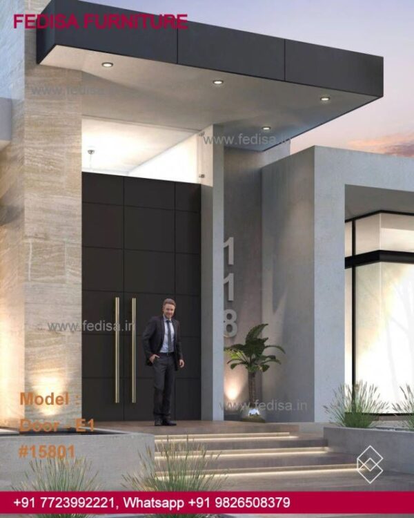 Big Door Design, Swastik Design For Main Door Top 50 Modern Wooden Main Door Designs