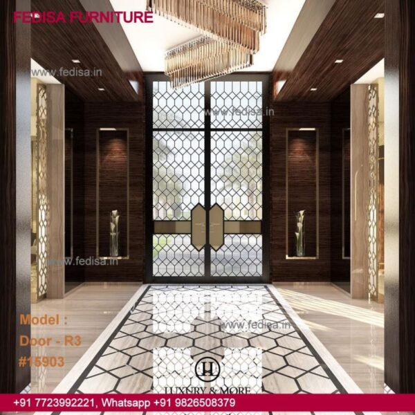 Simple Wooden Door Design, Safety Double Door Design Top 50 Modern Wooden Main Door Designs