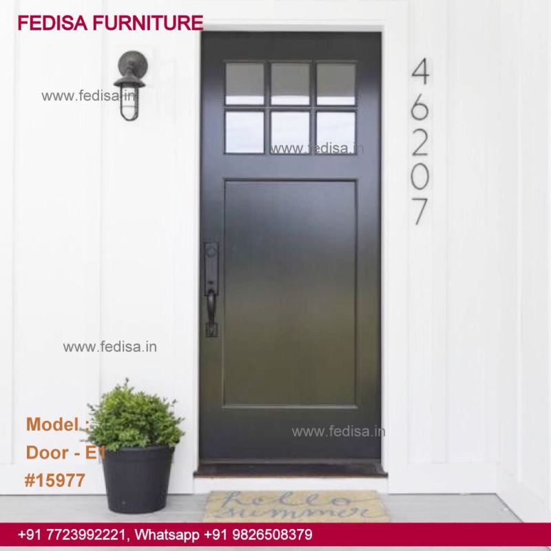 Door Design Price, Door With Ventilation Design Top 50 Modern Wooden Main Door Designs