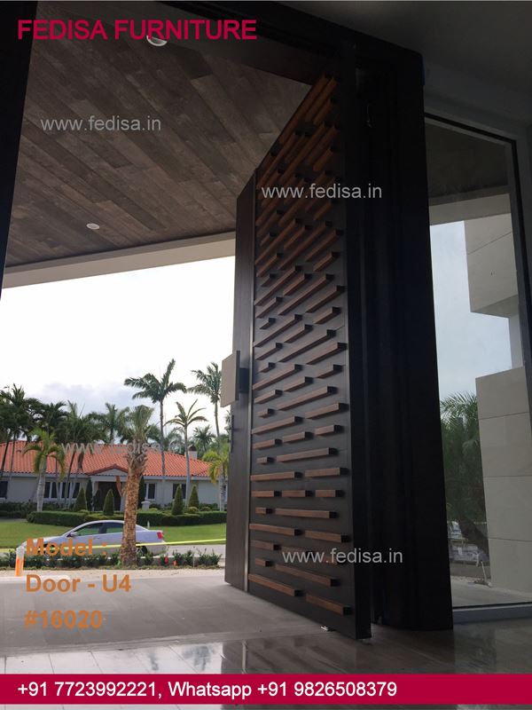 Big Door Design, Gate Polish Design Top 50 Modern Wooden Main Door Designs