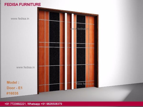 Simple Wooden Door Design, Steel Gate Design Single Top 50 Modern Wooden Main Door Designs
