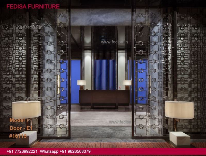 Single Door Iron Gate Design, Pivot Door Designs Top 50 Modern Wooden Main Door Designs