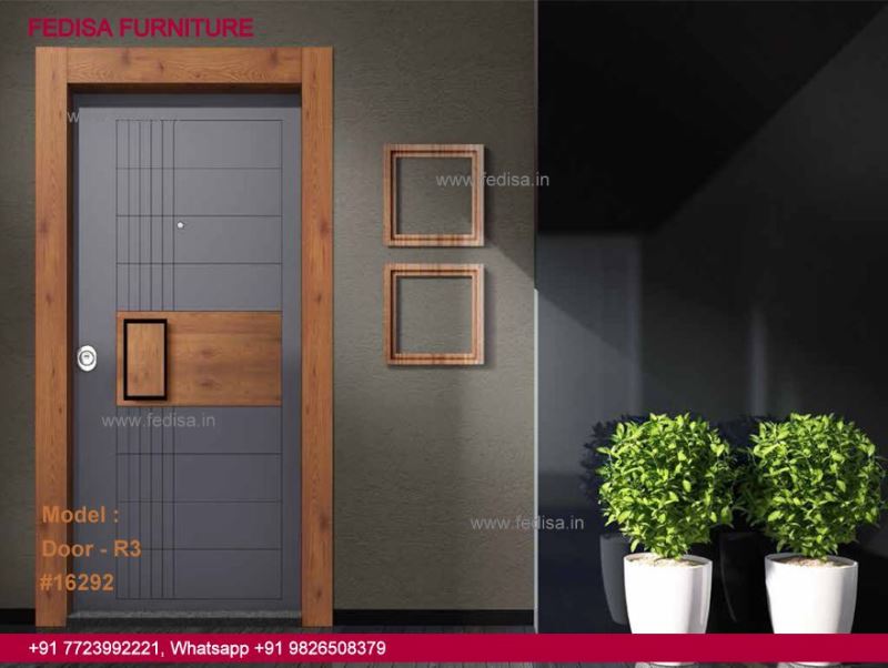Plain Door Design, Door Handle Design Top 50 Modern Wooden Main Door Designs