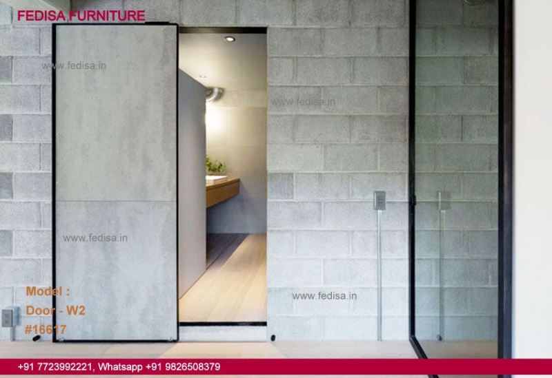 Plain Door Design, Double Door Lock Design Door Idea Gallery | Door Designs