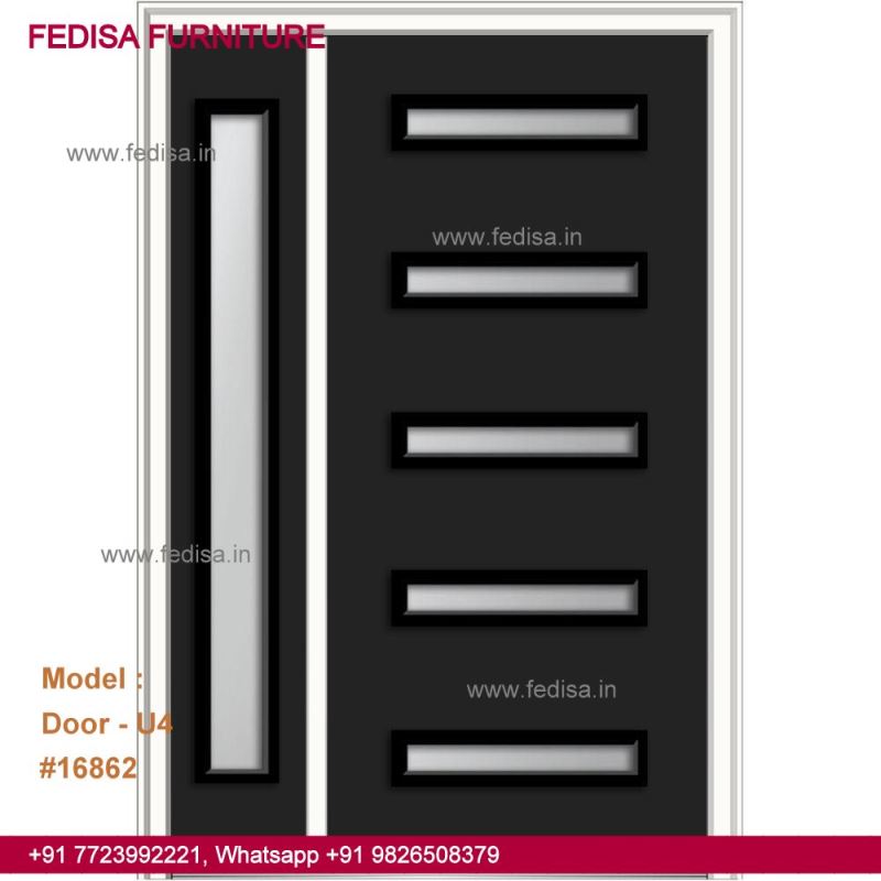 Pooja Room Door Designs With Bells And Glass, Khidki Darwaja Design Door Idea Gallery | Door Designs