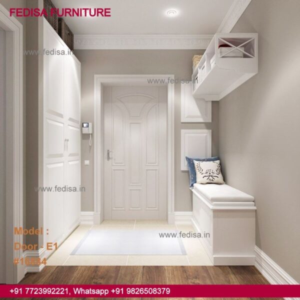 Pooja Room Door Designs With Bells And Glass, Tubular Door Design Door Idea Gallery | Door Designs