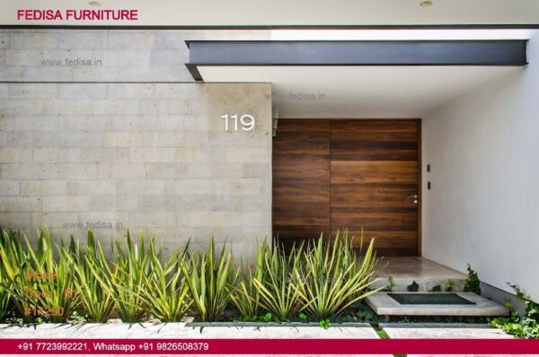 Front Door Glass Design, House Wood Door Design Door Idea Gallery | Door Designs