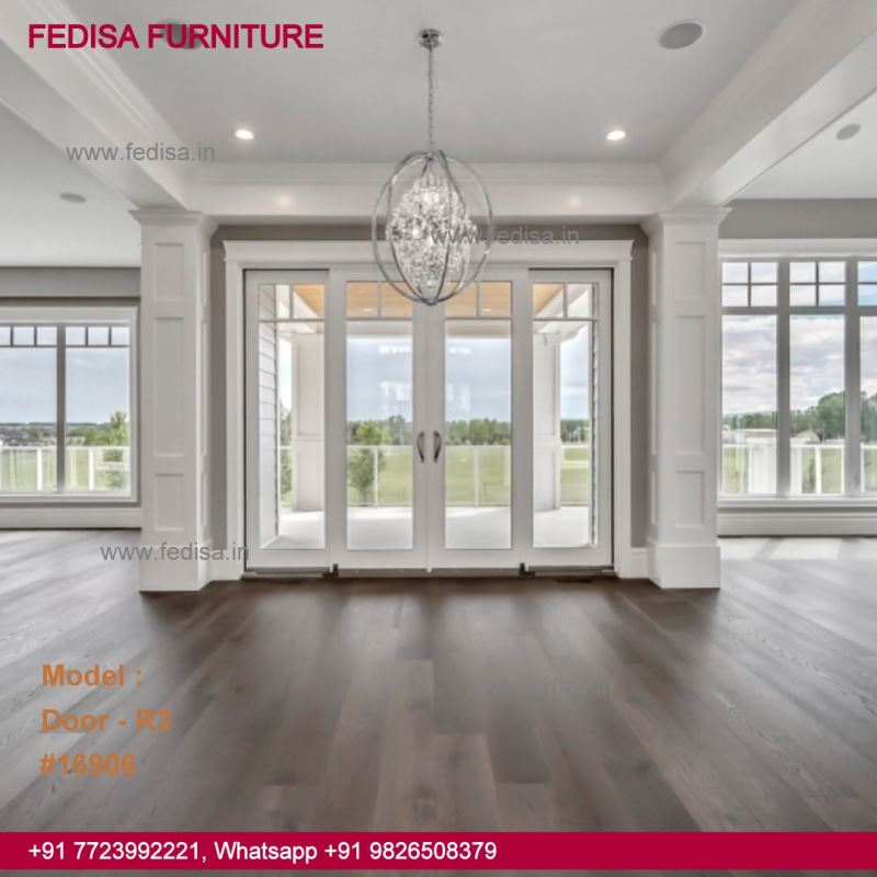 Pinterest Door Design, Main Door Design With Window Door Idea Gallery | Door Designs