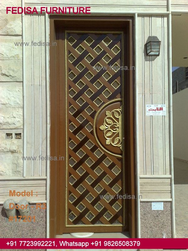 Front Door Glass Design, Sagwan Wood Main Door Design Door Idea Gallery | Door Designs