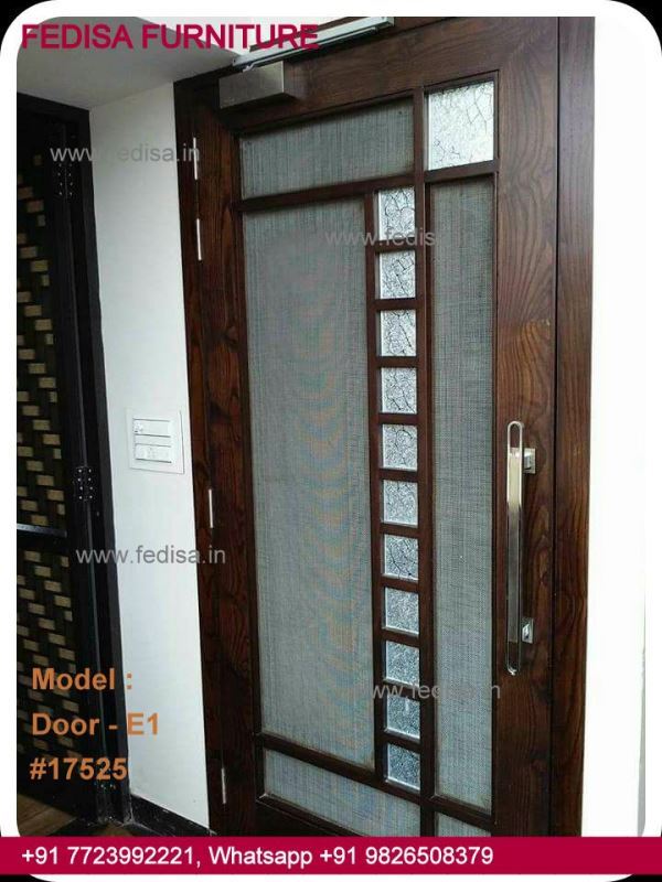 Pooja Room Door Designs With Bells And Glass, Dizain Door Door Idea Gallery | Door Designs