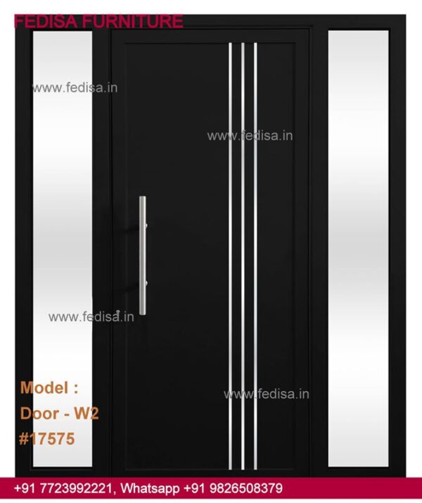 Pooja Room Door Designs With Bells And Glass, Pooja Door Bell Design Door Idea Gallery | Door Designs