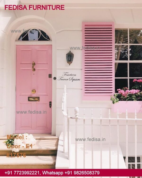 Front Door Glass Design, Khidki Door Design Door Idea Gallery | Door Designs