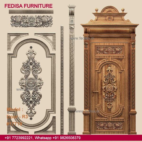 Wooden Safety Door Design, Steel Gate Design Single Door Door Idea Gallery | Door Designs