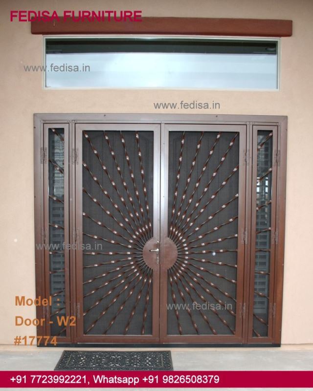 Mosquito Net Door Design, Iron Door Design For House Door Idea Gallery | Door Designs