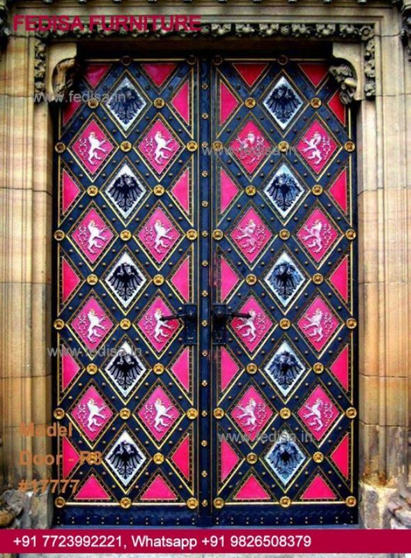 Pooja Room Door Designs With Glass, Modern Double Door Design Door Idea Gallery | Door Designs