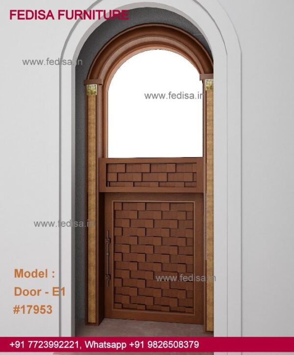 Wooden Safety Door Design, Lakdi Ka Darwaja Design Door Idea Gallery | Door Designs