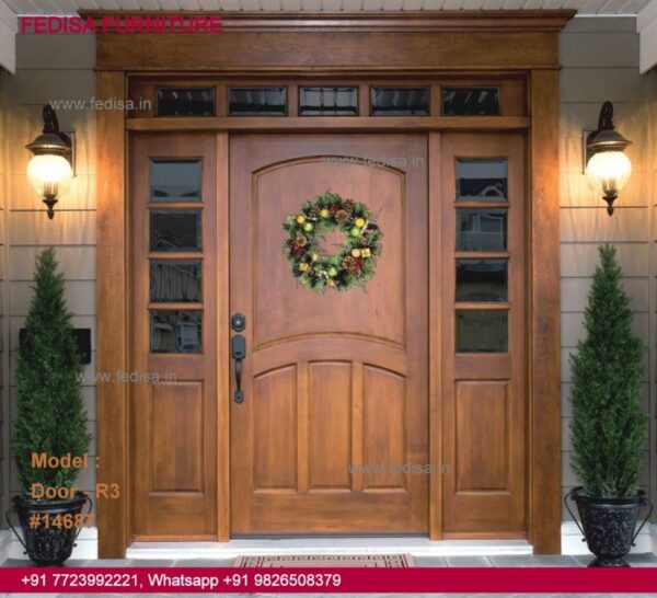 Modern Door Design For Home, Manichitrathazhu Door Design Door Idea Gallery | Door Designs