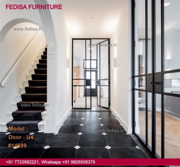 Main Door Grill, Main Double Door Flower Design Door Idea Gallery | Door Designs