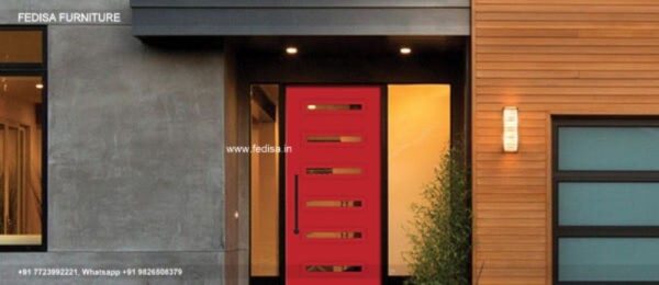 Small Pooja Room Door Design, Flat Main Entrance Design Door Idea Gallery | Door Designs
