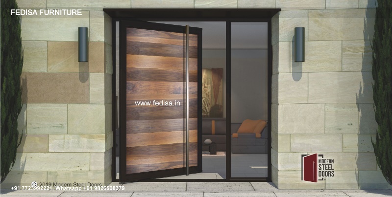Wooden Safety Door Designs For Homes, Chaukhat Design Indian Main Door Designs
