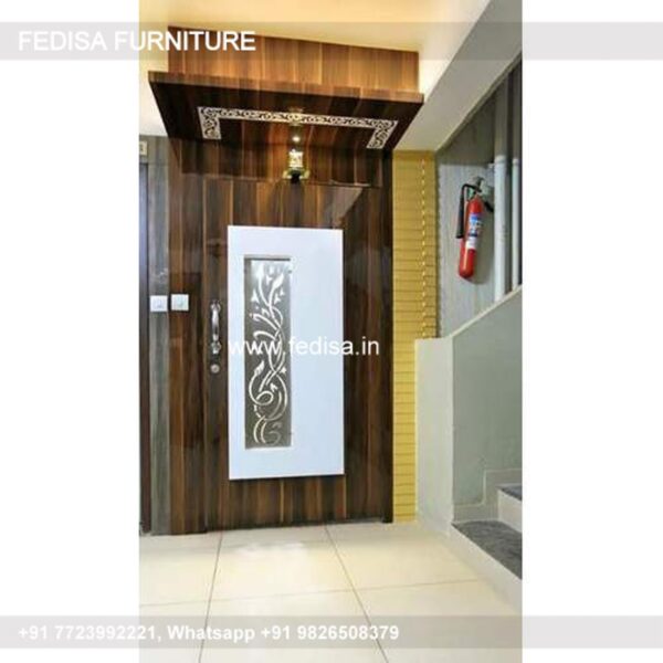 Wooden Safety Door Designs For Homes, Plywood Gate Design Indian Main Door Designs