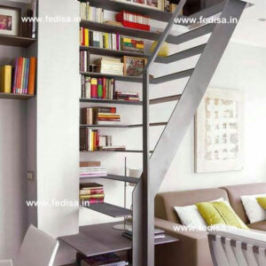 Steel Frame Staircase Round Ladder Design Half Round Stairs Round Iron Balusters
