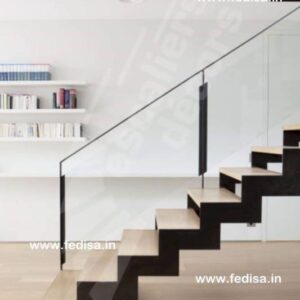 Stainless Steel Handrails For Stairs Custom Metal Stair Railing Wrought Iron Stair Parts Outdoor Iron Stair Railing
