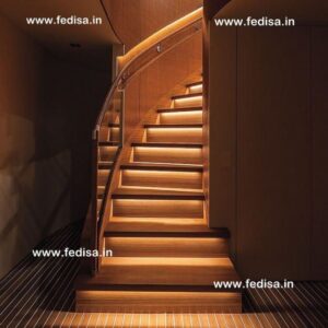 Perforated Steel Stairs Modern Wood Stair Railing Interior Wood Balusters Modern Wood Stairs