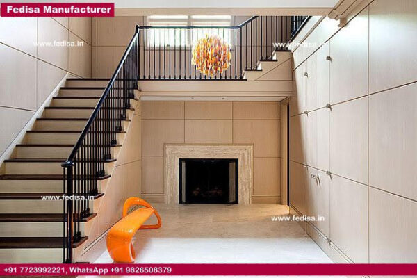 Metal Pipe Stair Railing Interior Wood Balusters Modern Wood Stairs Floating Wood Stairs