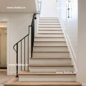 Metal Stair Frame Temporary Wood Stairs Curved Wood Railing Best Wood For Stair Railing