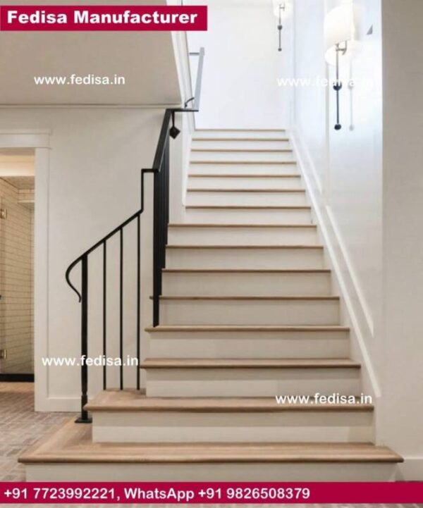 Metal Stair Frame Temporary Wood Stairs Curved Wood Railing Best Wood For Stair Railing