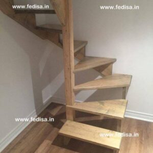 Steel Pipe Stair Railing Wood On Concrete Stairs Staircase With Wooden Railing Wood Slab Stairs