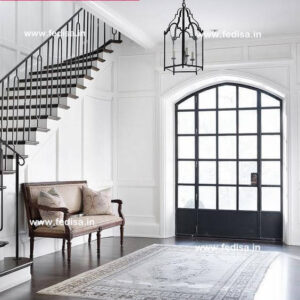 Steel Frame Staircase Round Shape Stairs Round Stairs Railing Design Round Wood Railing