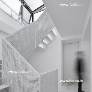 Perforated Steel Stairs Cast Spiral Staircase Iron Shop Stairs Wrought Iron Stairs Indoor