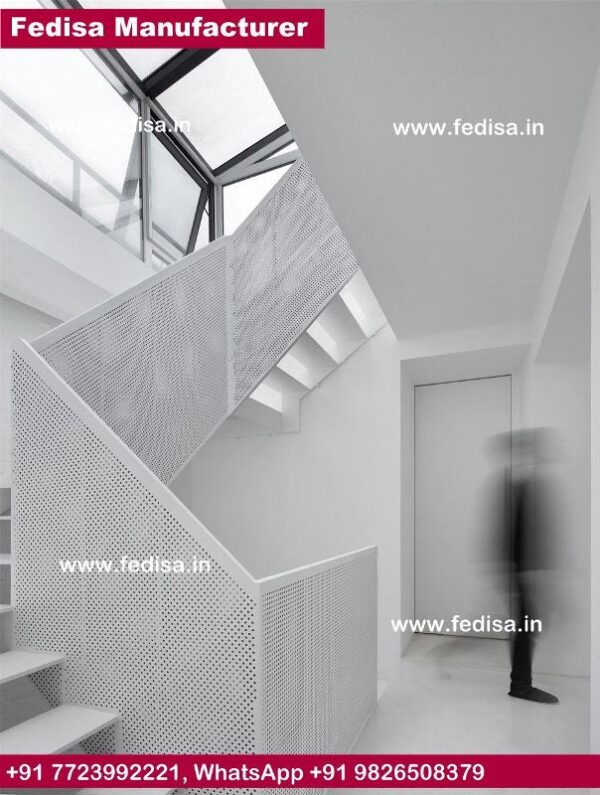 Perforated Steel Stairs Cast Spiral Staircase Iron Shop Stairs Wrought Iron Stairs Indoor