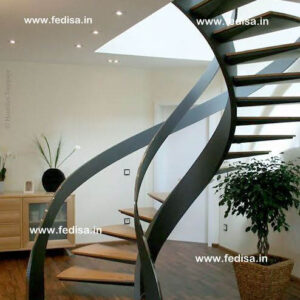 Metal Staircase Railing Folded Steel Staircase Exterior Metal Staircase Steel Spine Staircase