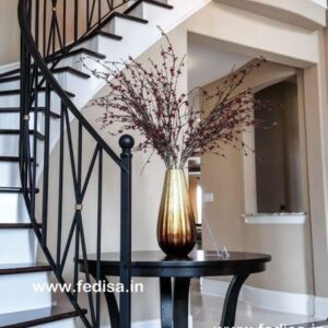 Steel Gates And Stairs Glass And Stainless Steel Stair Railing Modern Metal Staircase Railing Metal Curved Staircase