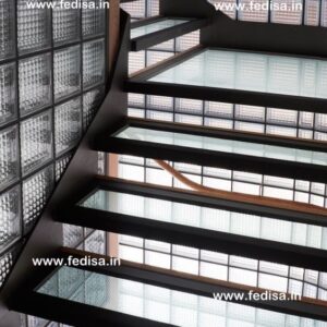 Steel Railing With Glass For Stairs White Glass Staircase Modern Glass Staircase Glass Handrails For Stairs