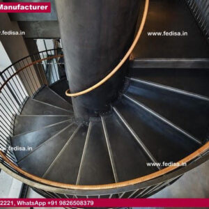 Steel Spiral Staircase Curved Glass Stair Railing Grey Glass Staircase Staircase Wood And Glass