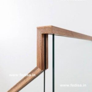 Steel And Wood Staircase Glass Partition Staircase Staircase Railings With Glass Curved Glass Staircase Railing