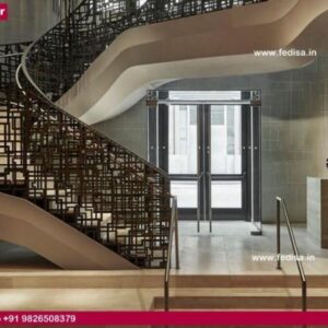 Metal Staircase Manufacturers Ss Stair Railing With Glass Glass Infill Panels For Stairs Stairs Glass Wall