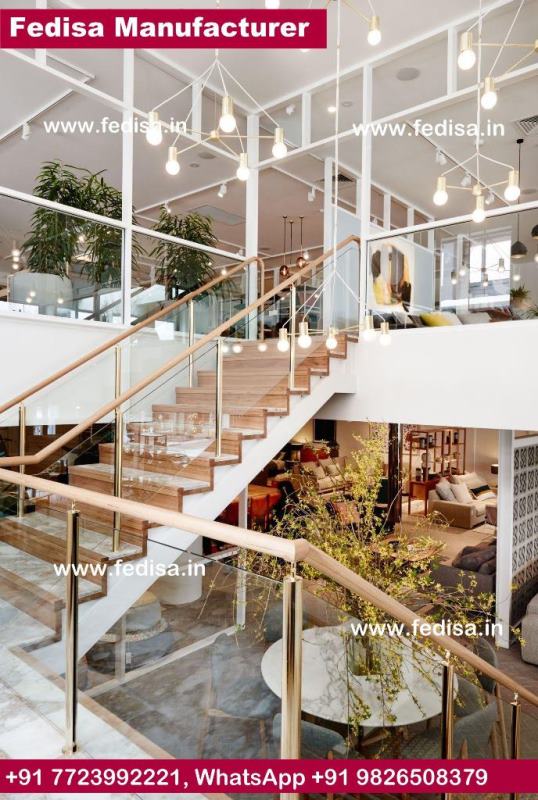 Outdoor Metal Stair Railing Round Ladder Design Half Round Stairs Round Iron Balusters