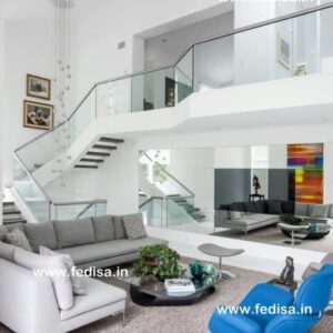 Modern Steel Staircase Staircase 3D Design 3 Staircase Staircase 42 Degrees