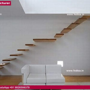 Cable Stair Railing Steel Concrete Stairs Floating Stairs Steel Frame Stainless Steel Glass Staircase